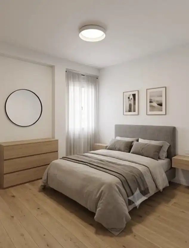 Wohnung zum Verkauf in Plaza de Miraflores, 3, Parque Victoria Eugenia Schlafzimmer von Wohnung zum Verkauf in Málaga Capital mit Balkon