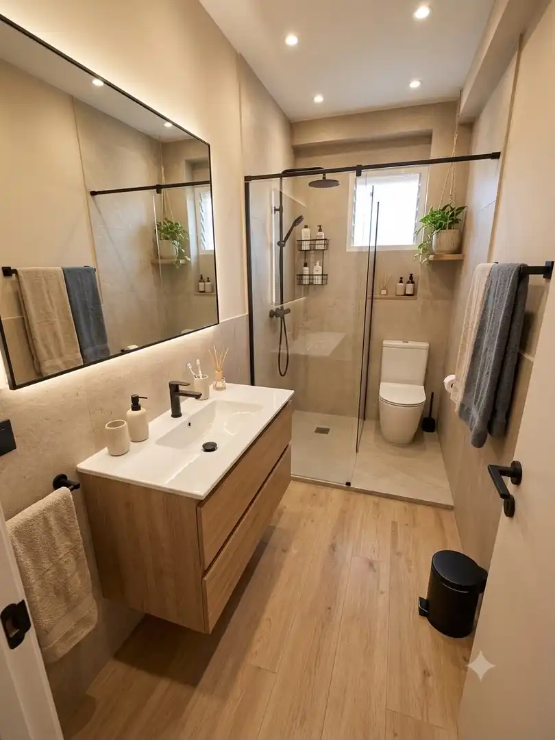 Wohnung zum Verkauf in Plaza de Miraflores, 3, Parque Victoria Eugenia Badezimmer von Wohnung zum Verkauf in Málaga Capital mit Balkon