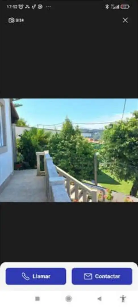 Terrace of Detached homes for rent in Cangas   with Heating, Private garden and Pets allowed