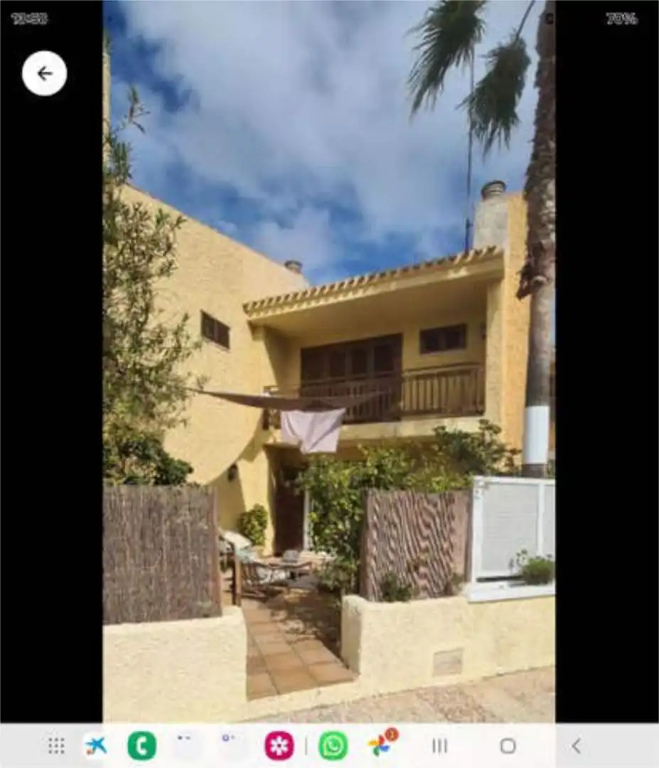 Vista exterior de Casa o chalet de alquiler en La Manga del Mar Menor con Terraza y Piscina