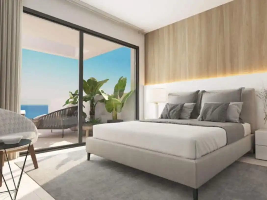 Apartament en venda a Urbanizacion Bellavista, 8, Alcorrín Dormitori de Apartament en venda en Manilva amb Aire condicionat, Terrassa i Piscina