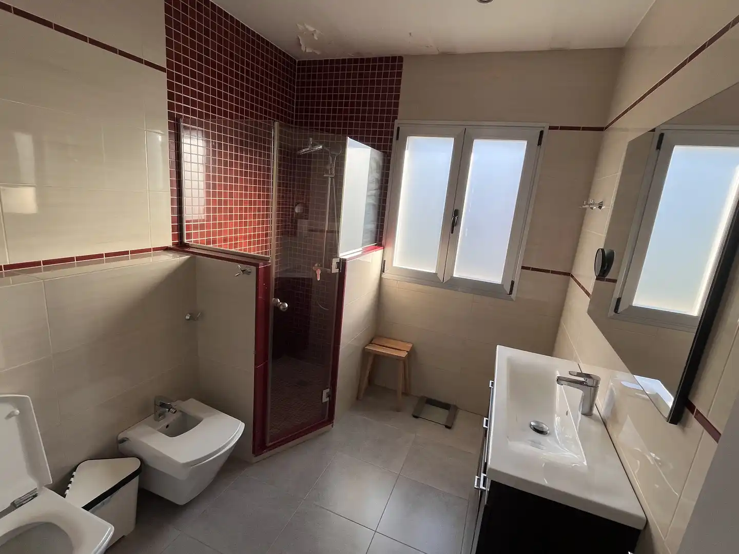 Bathroom of Flat for rent in Felanitx  with Air Conditioner, Heating and Parquet flooring