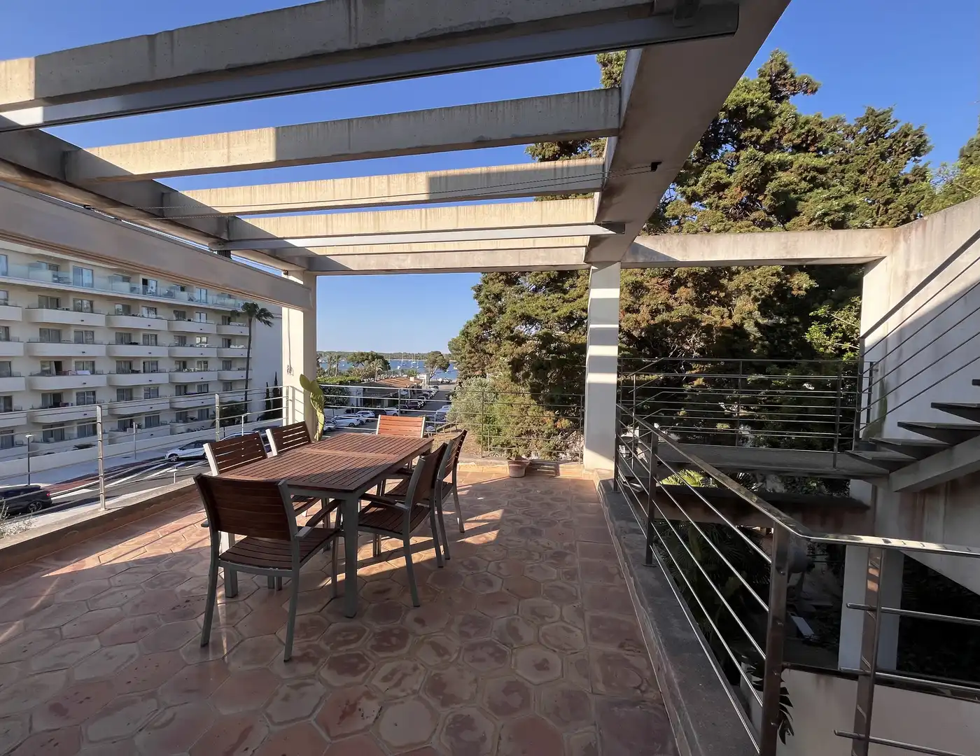 Terrace of Flat for rent in Felanitx  with Air Conditioner, Heating and Parquet flooring