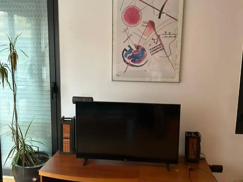 Habitación en Carrer Eix Onze de Setembre, 35, El Sucre - El Nadal Sala de estar de Piso para compartir en Vic con Calefacción, Parquet y Terraza