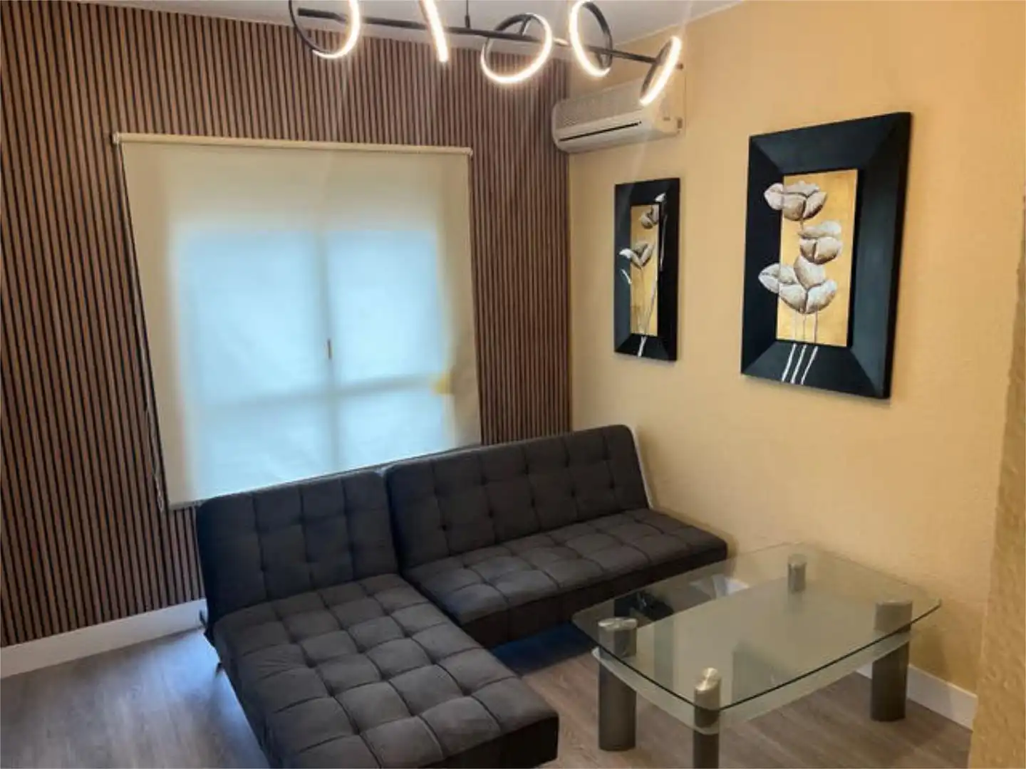 Sala de estar de Piso de alquiler en Cáceres Capital con Terraza