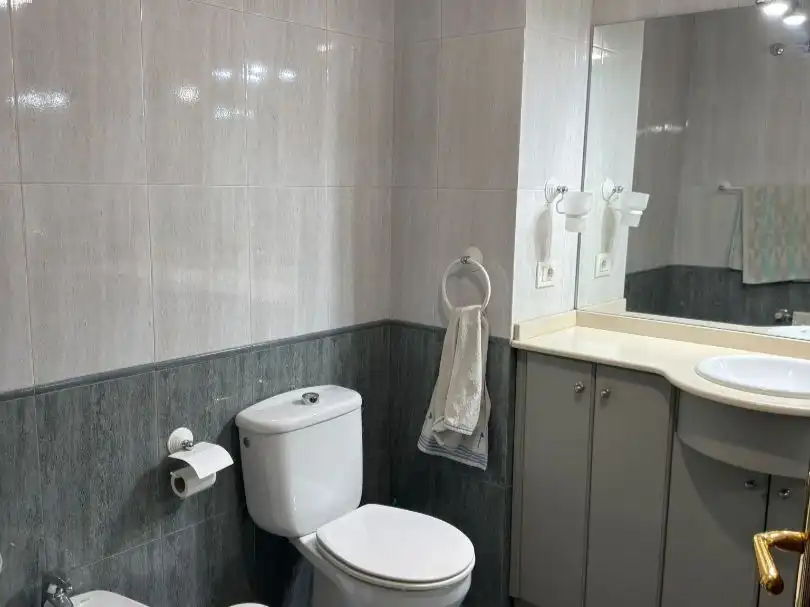Flat for rent in Estrada da Granxa, 18, Acea de Olga - Augas Férreas Bathroom of Flat for rent in Lugo with Heating, Private garden and Parquet flooring