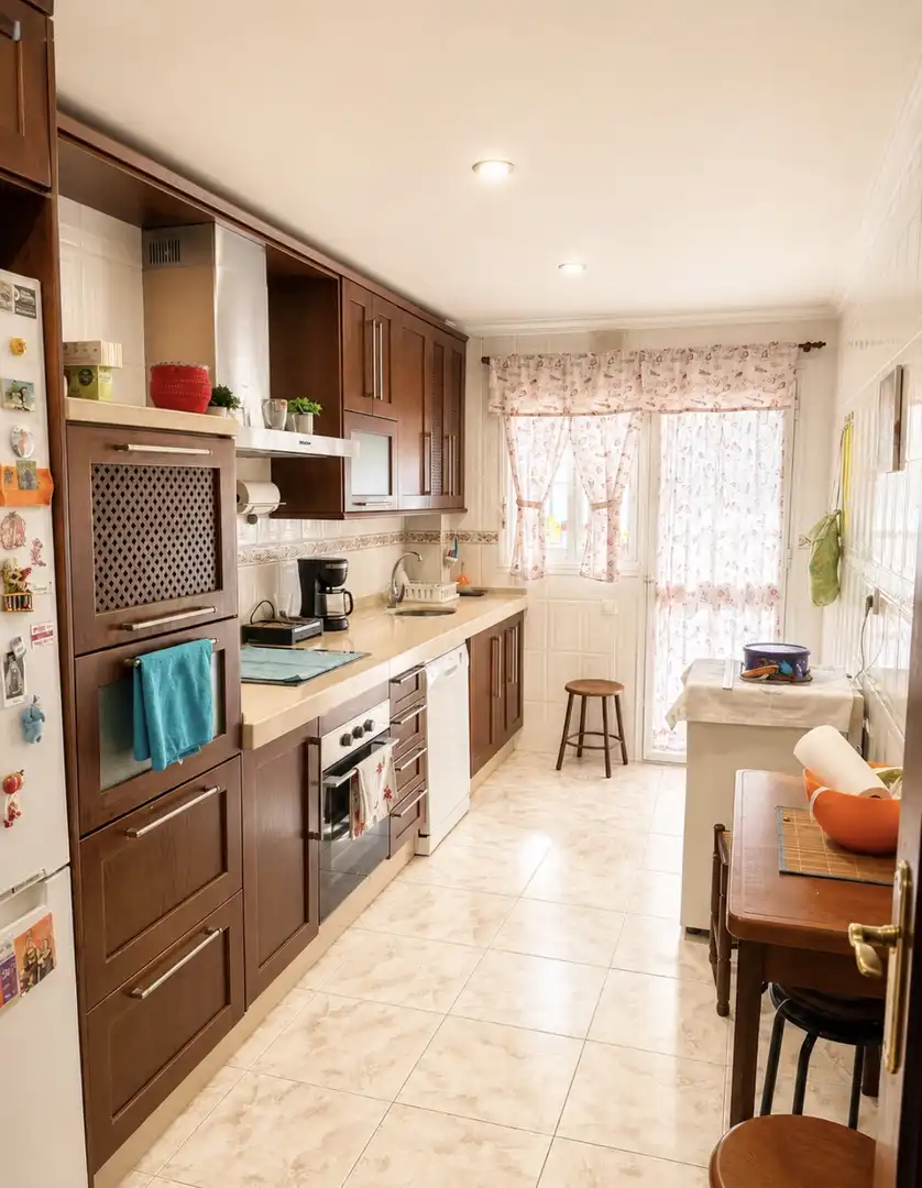 Einfamilien-Reihenhaus zum Verkauf in Calle Cetina, 2f, Camposoto - Gallineras Küche von Einfamilien-Reihenhaus zum Verkauf in San Fernando mit Klimaanlage, Terrasse und Balkon