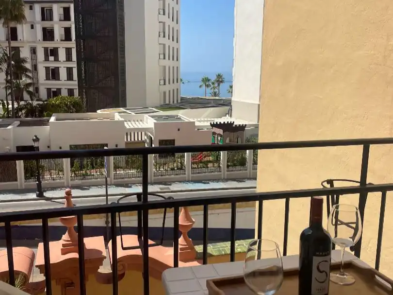 Balcony of Flat for rent in Marbella  with Air Conditioner, Heating and Terrace