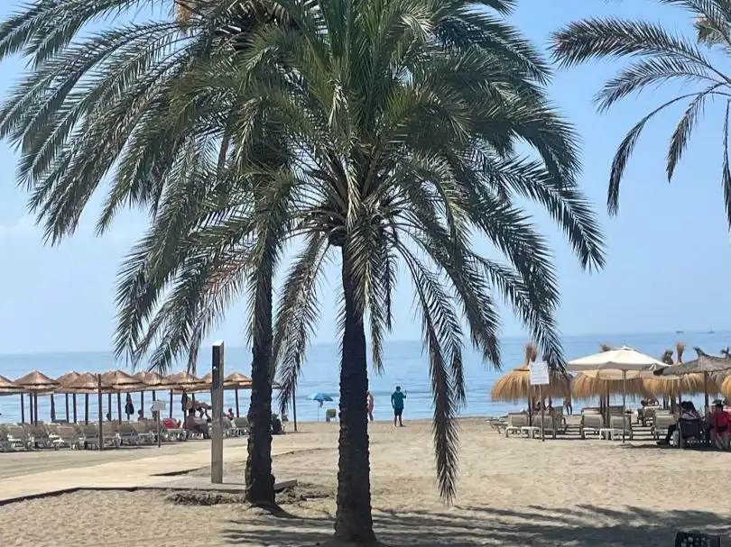Exterior view of Flat for rent in Marbella  with Air Conditioner, Heating and Terrace