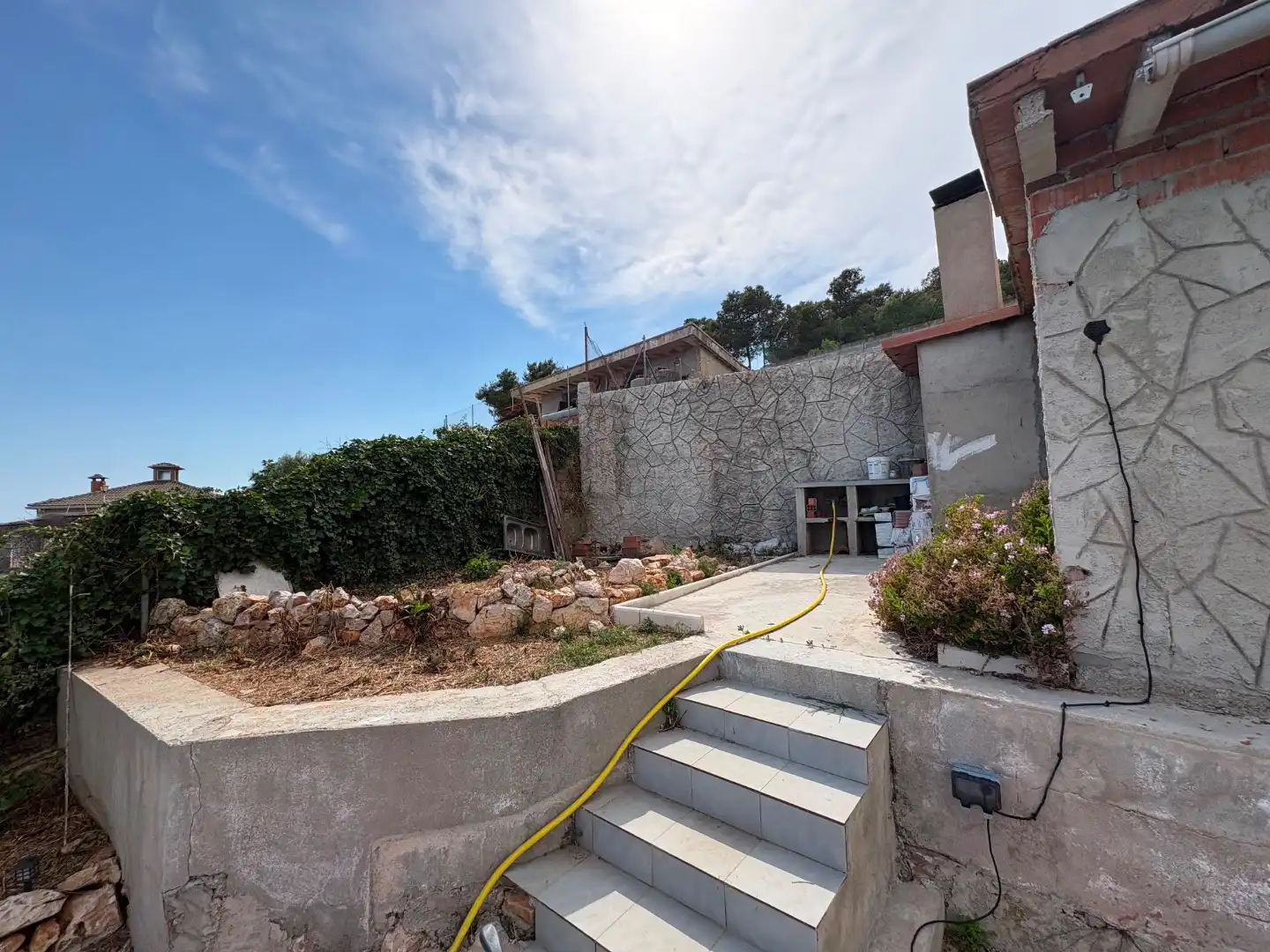 Houses for sale in Carrer Canàries, 426, Vallirana Exterior view of Houses for sale in Vallirana with Terrace and Swimming Pool