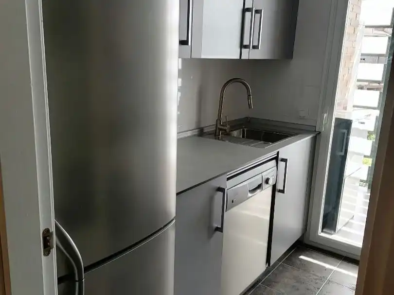 Piso de alquiler en Calle de Vital Aza, 14, Pueblo Nuevo Cocina de Piso de alquiler en Madrid con Aire acondicionado, Calefacción y Jardín privado