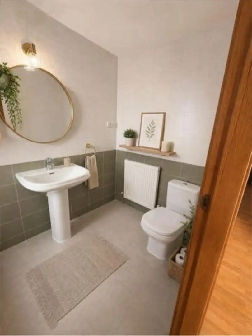 Flat for sale in Dehesa Vieja - Puente Cultural Bathroom of Flat for sale in San Sebastián de los Reyes with Heating and Storage room
