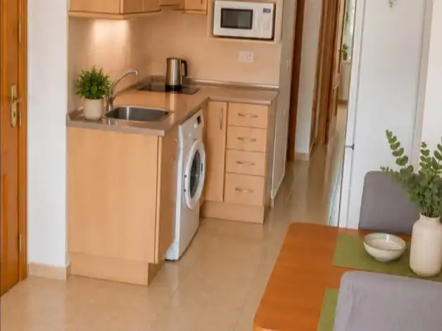 Küche von Wohnung zum Verkauf in  Murcia Capital mit Klimaanlage und Balkon