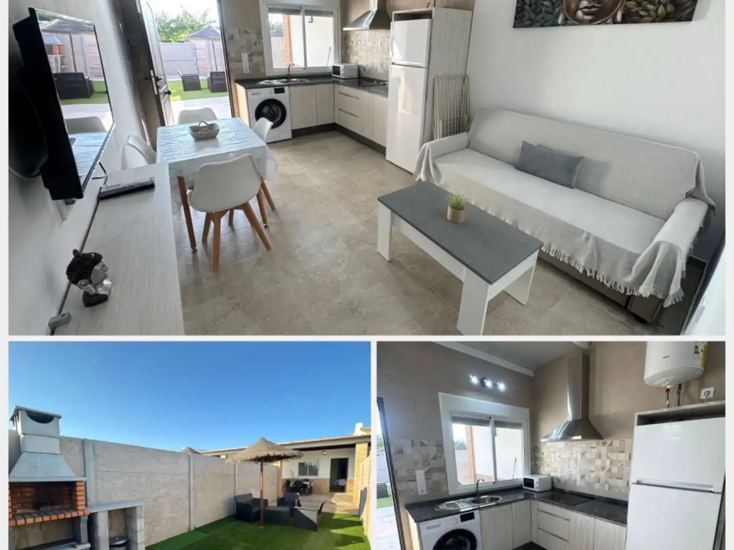Wohnung zur Miete in Camino de Setefilla, 3, El Palmar Außenansicht von Wohnung zur Miete in Vejer de la Frontera mit Klimaanlage, Heizung und Privatgarten