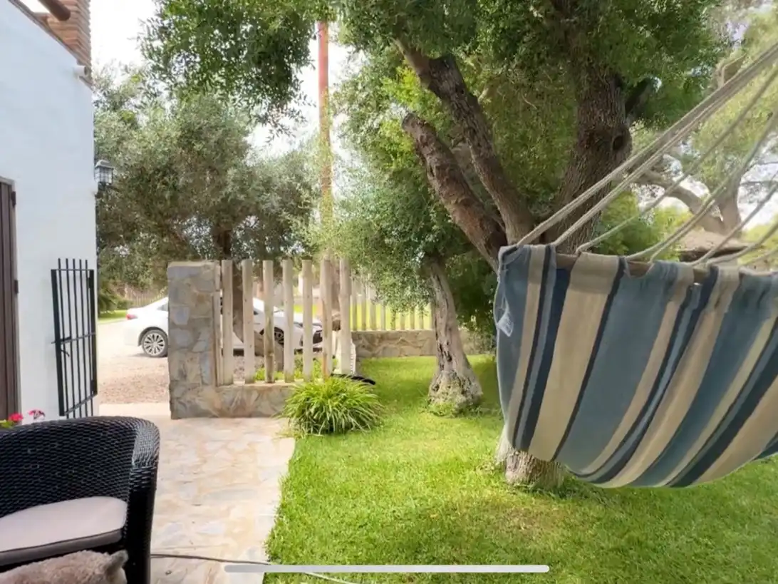 Wohnung zur Miete in Pago Zahora, 291, Zahora Garten von Wohnung zur Miete in Barbate mit Klimaanlage, Heizung und Privatgarten