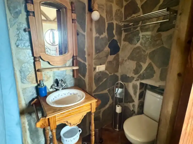 Wohnung zur Miete in Pago Zahora, 291, Zahora Badezimmer von Wohnung zur Miete in Barbate mit Klimaanlage, Heizung und Privatgarten