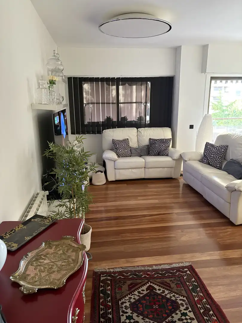Piso en venta en Calle de Julio Palacios, 13, La Paz Sala de estar de Piso en venta en Madrid Capital con Aire acondicionado, Terraza y Piscina