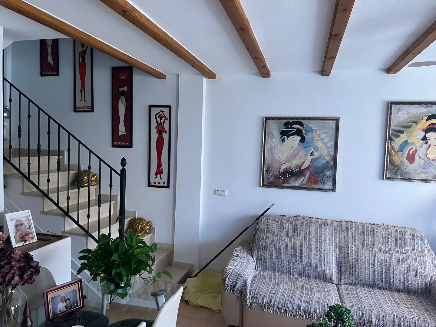 Living room of Flat for sale in Santa Pola  with Air Conditioner, Heating and Terrace