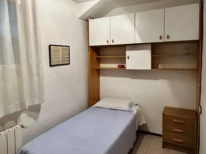 Schlafzimmer von Wohnung zum Verkauf in Terrassa mit Klimaanlage und Terrasse