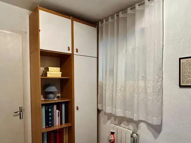 Schlafzimmer von Wohnung zum Verkauf in Terrassa mit Klimaanlage und Terrasse