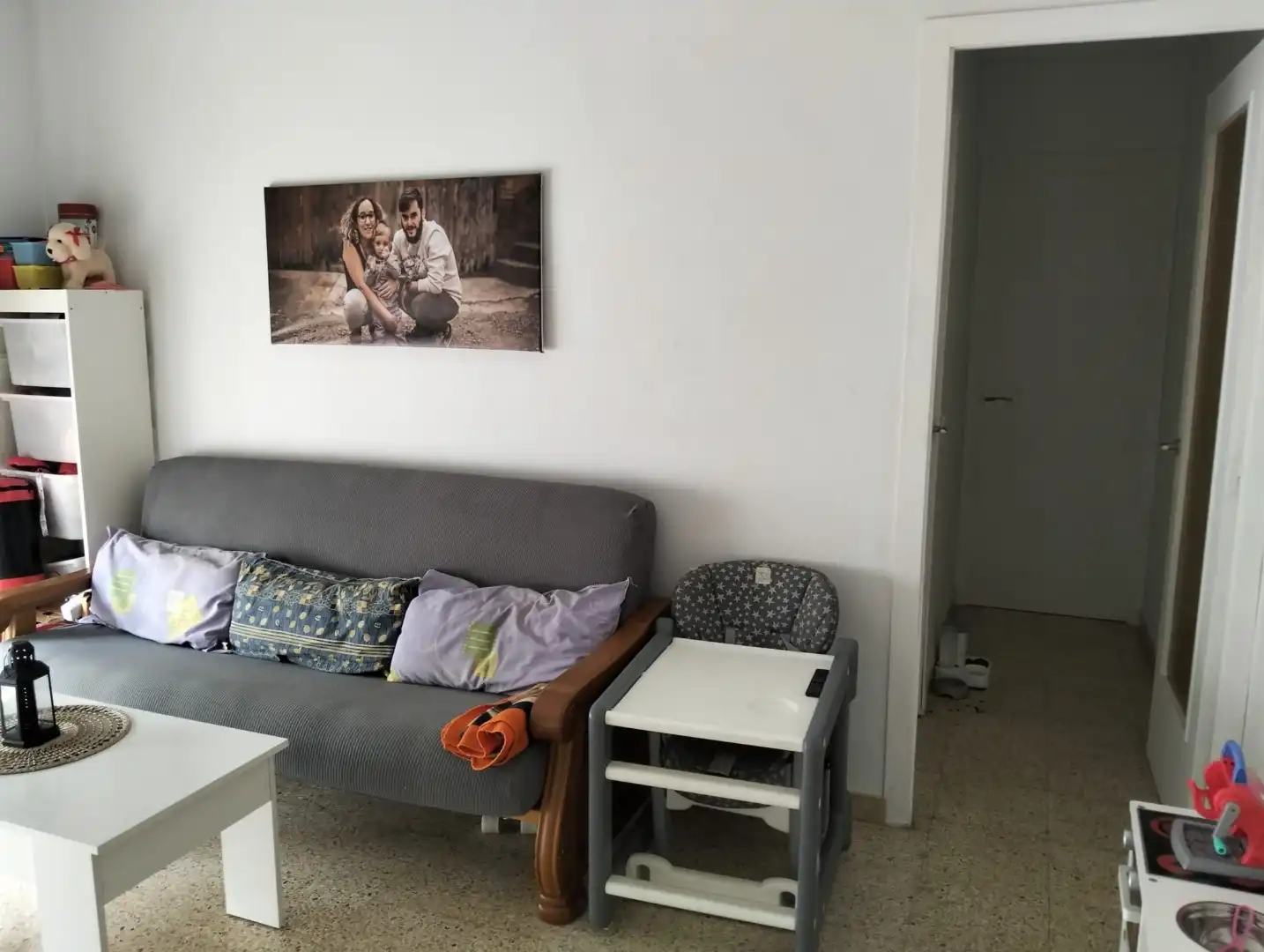 Sala de estar de Piso en venta en Puig-reig con Terraza y Balcón