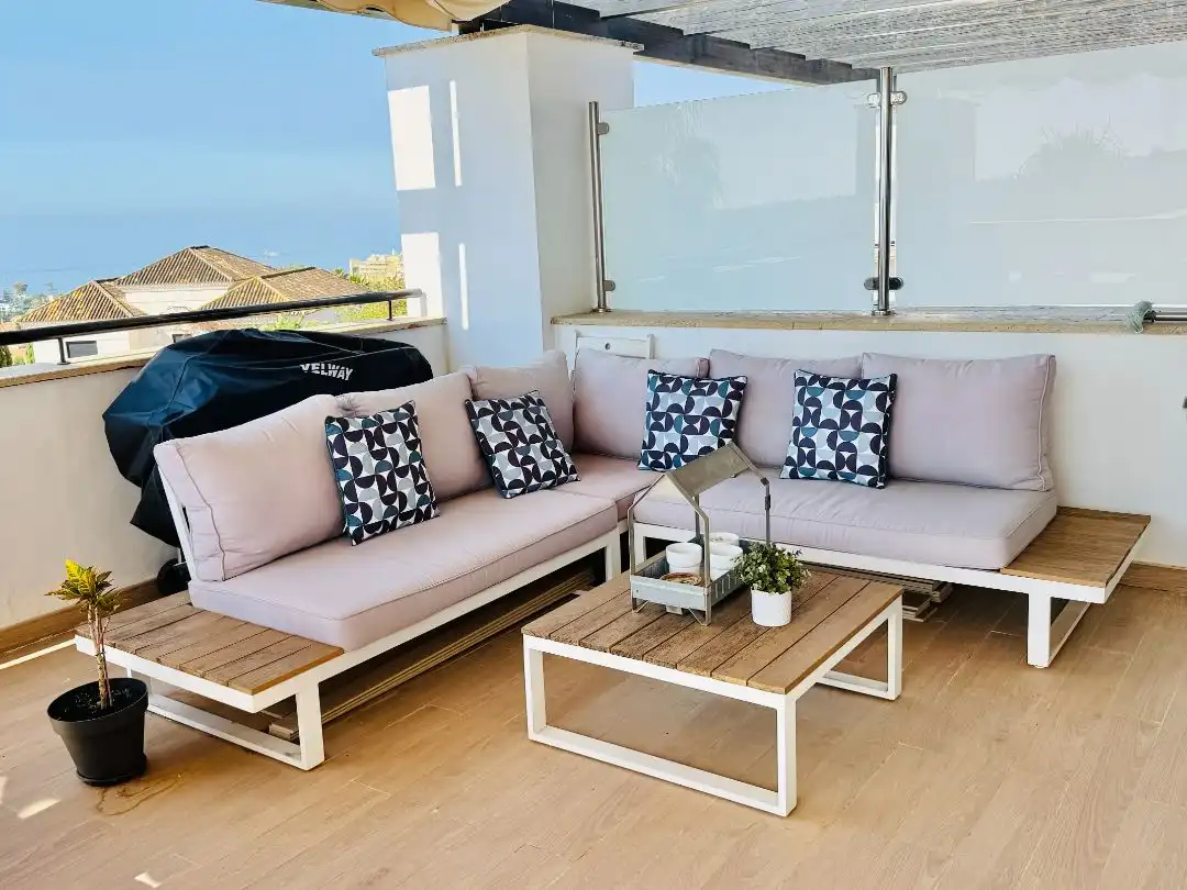 Maisonette zum Verkauf in Calle Sand, 10, Santa Clara Terrasse von Maisonette zum Verkauf in Marbella mit Klimaanlage, Heizung und Terrasse
