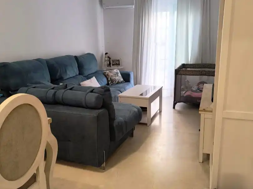 Sala d'estar de Pis en venda en Sanlúcar de Barrameda amb Aire condicionat i Balcó