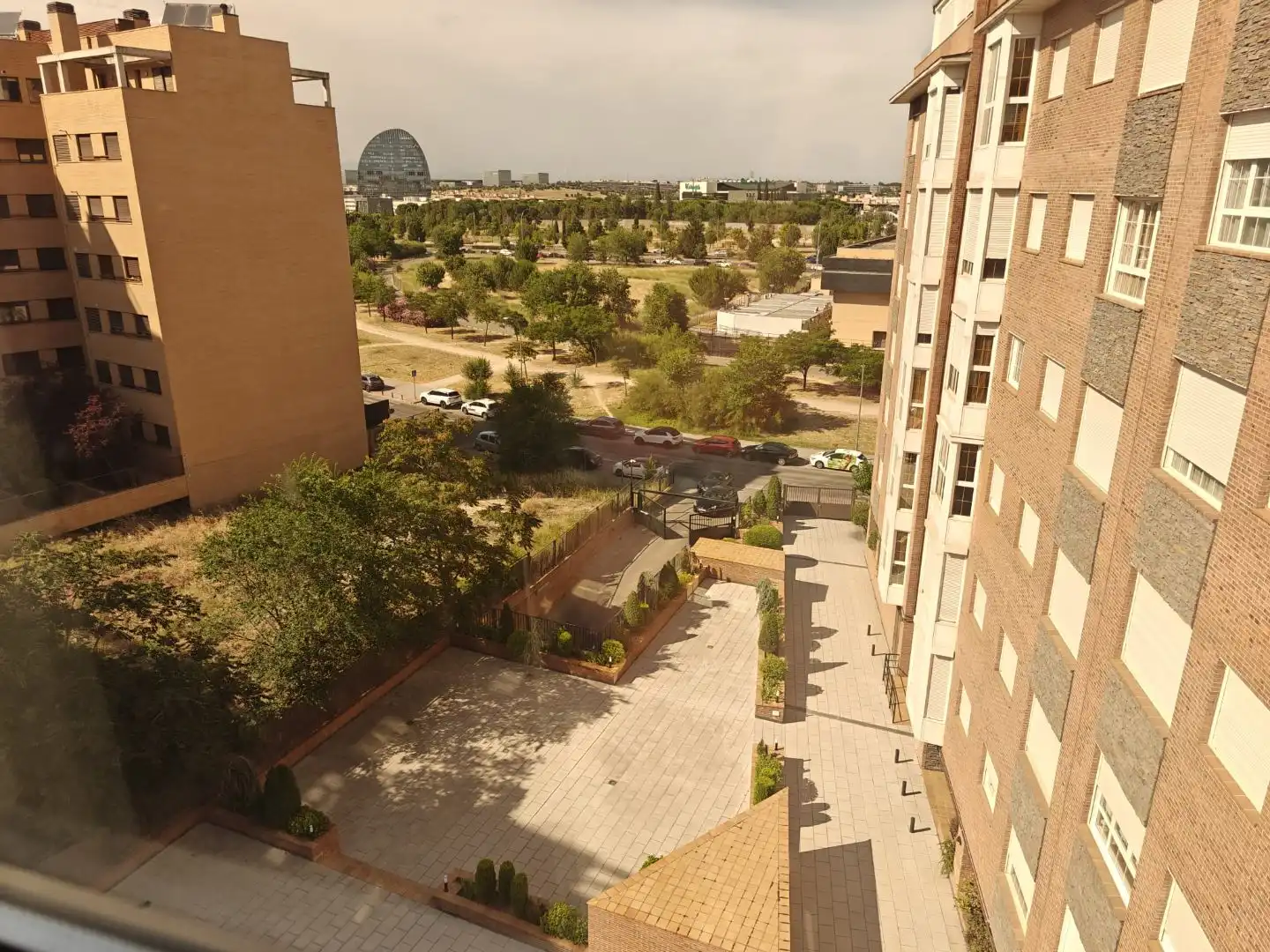 Vista exterior de Piso de alquiler en Madrid con Aire acondicionado, Calefacción y Parquet