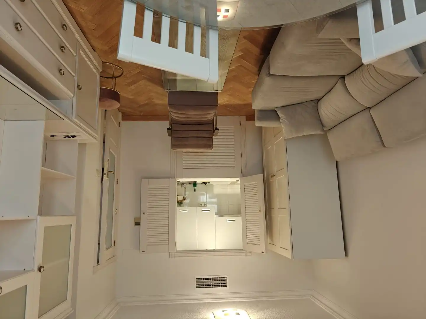 Sala de estar de Piso de alquiler en Madrid con Aire acondicionado, Calefacción y Parquet