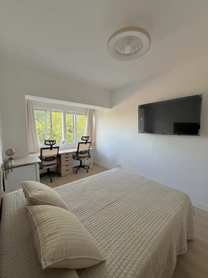 Room in Calle Altagracia, 27, El Perchel Bedroom of Flat for share in Ciudad Real with Air Conditioner, Heating and Parquet flooring