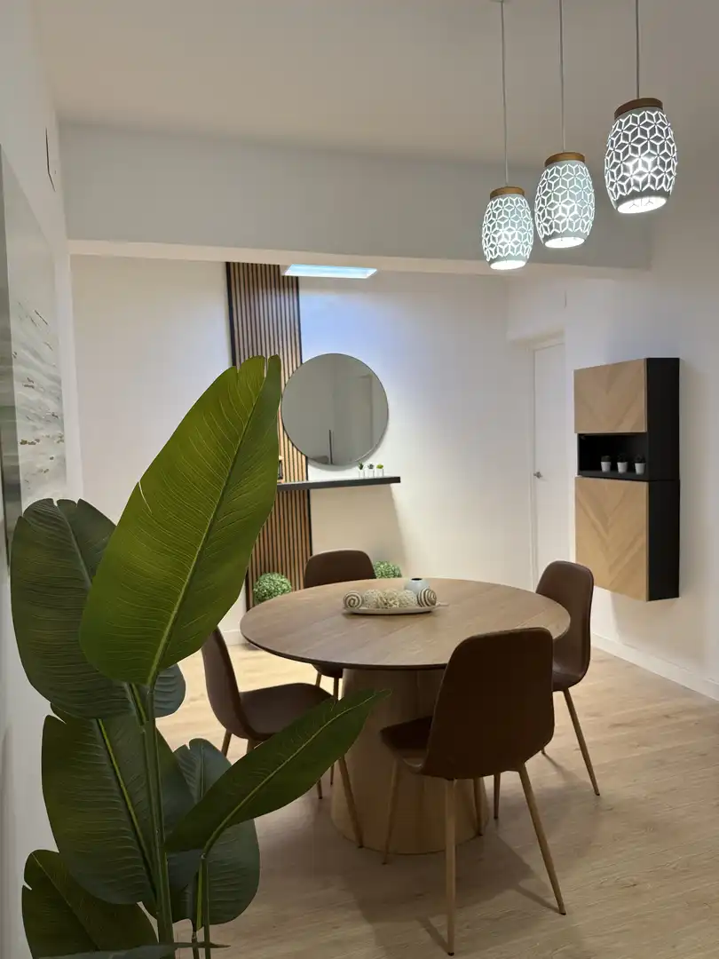 Room in Calle Altagracia, 27, El Perchel Dining room of Flat for share in Ciudad Real with Air Conditioner, Heating and Parquet flooring