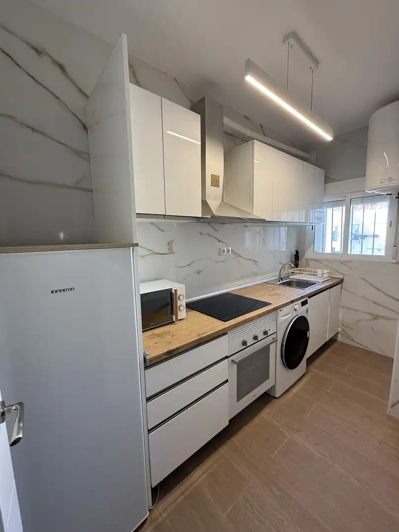Room in Calle Altagracia, 27, El Perchel Kitchen of Flat for share in Ciudad Real with Air Conditioner, Heating and Parquet flooring