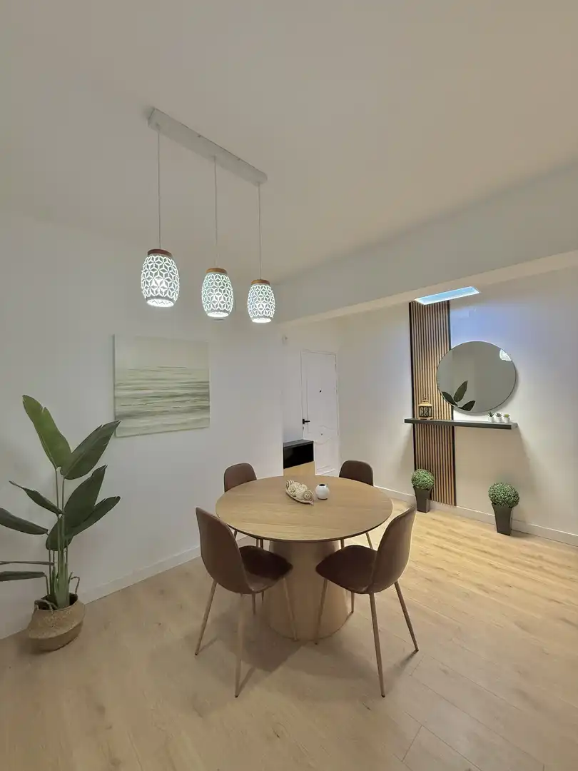 Room in Calle Altagracia, 27, El Perchel Dining room of Flat for share in Ciudad Real with Air Conditioner, Heating and Parquet flooring