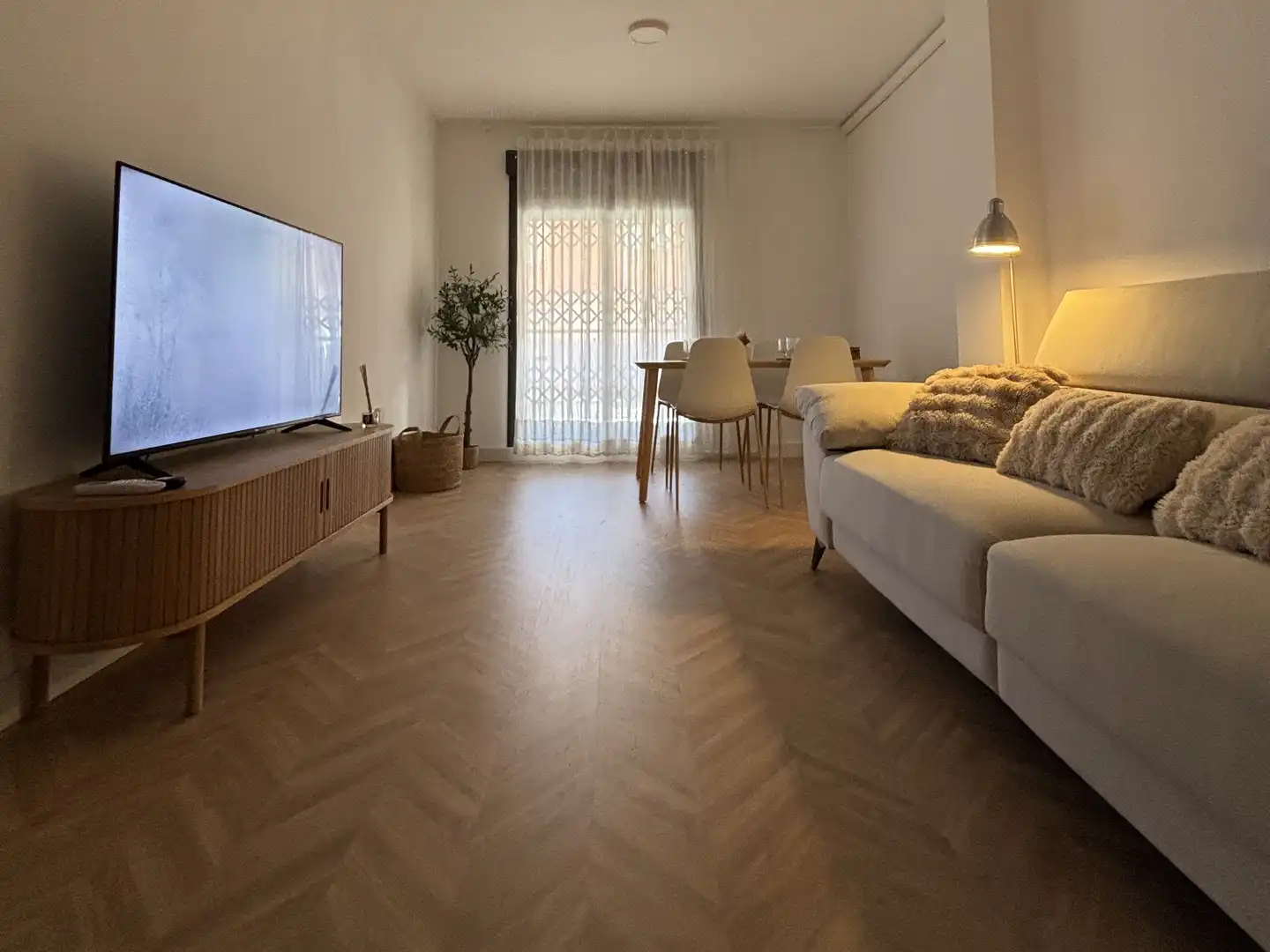 Flat for sale in Carrer Constitució, 2b, Favara Living room of Flat for sale in Favara with Air Conditioner and Balcony