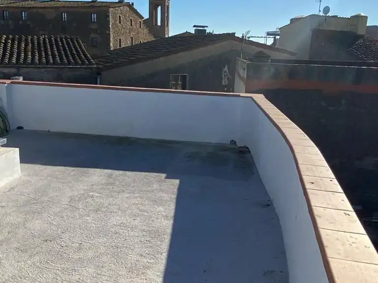 Einfamilien-Reihenhaus zur Miete in Carrer Balmes, 3, Albons Terrasse von Einfamilien-Reihenhaus zur Miete in Albons mit Klimaanlage und Terrasse
