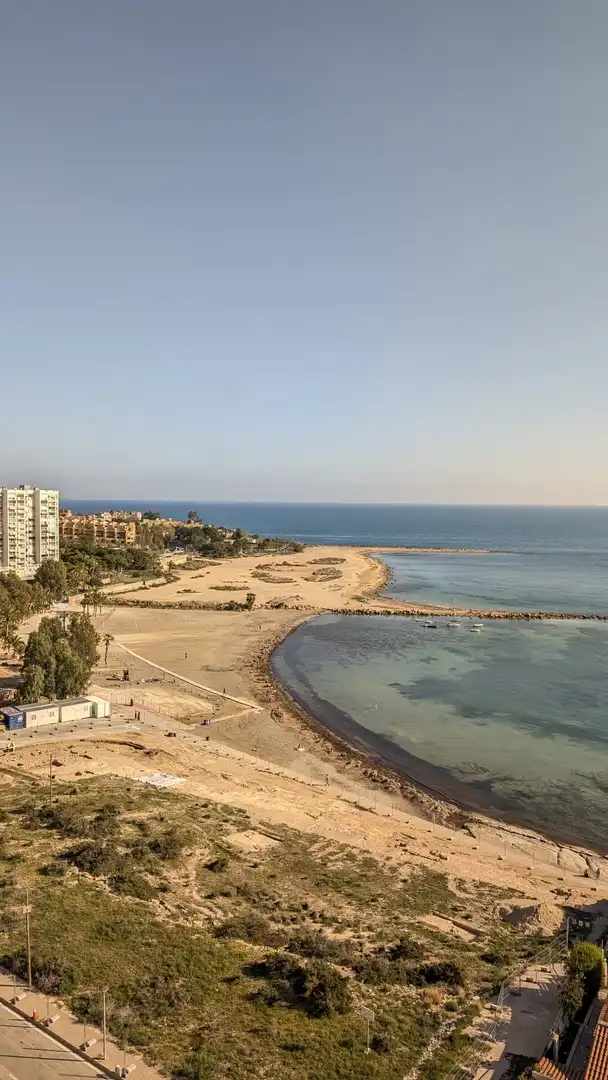Flat for rent in Avinguda de la Costa Blanca, 12, Cabo de las Huertas Flat for rent in Alicante / Alacant with Terrace, Furnished and Balcony