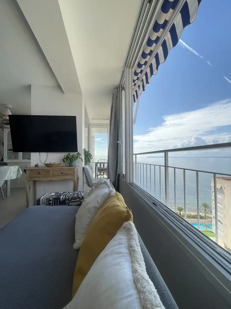 Flat for rent in Avinguda de la Costa Blanca, 12, Cabo de las Huertas Balcony of Flat for rent in Alicante / Alacant with Terrace, Furnished and Balcony