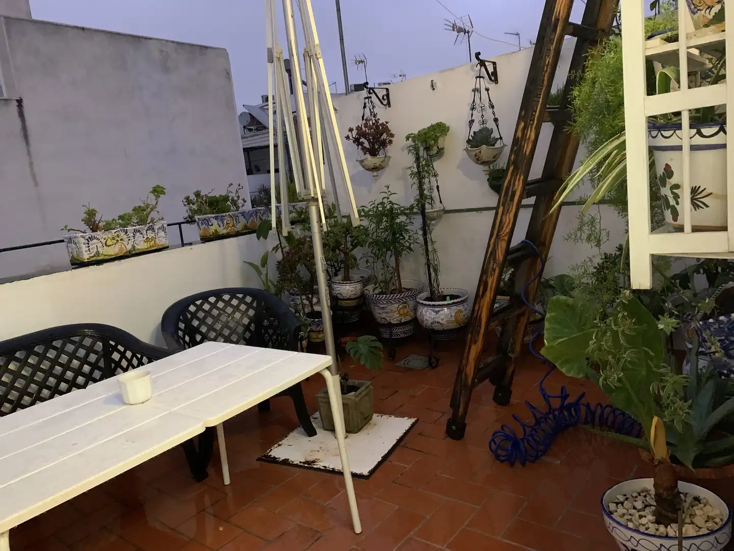 Apartments for rent in Calle Hiniesta, San Julián Terrace of Apartments for rent in Sevilla with Air Conditioner, Terrace and Furnished