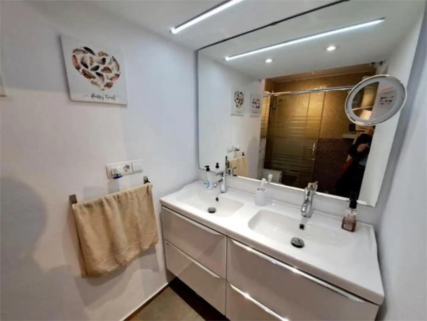 Apartament de lloguer a Playa Muchavista Bany de Apartament de lloguer en El Campello amb Calefacció, Jardí privat i Moblat