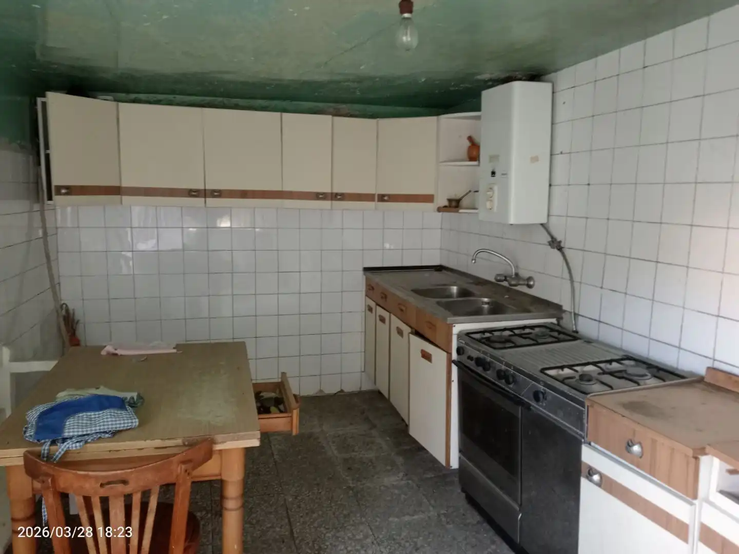 Erdgeschoss zum Verkauf in Calle Lavadero, 8, Valde-Ucieza Küche von Erdgeschoss zum Verkauf in Valde-Ucieza mit Heizung und Möbliert