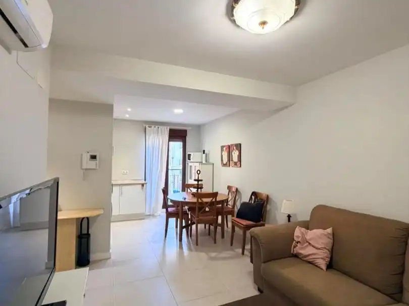 Wohnung zur Miete in Carrer Sant Tomàs, 25, Alcoy / Alcoi Wohnzimmer von Wohnung zur Miete in Alcoy / Alcoi mit Klimaanlage und Balkon