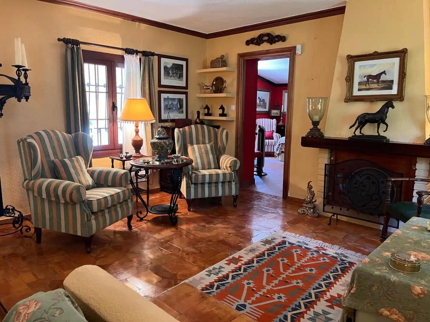 Piso en venta en Pedanías - Extrarradio Sala de estar de Piso en venta en Albacete con Jardín privado, Terraza y Piscina