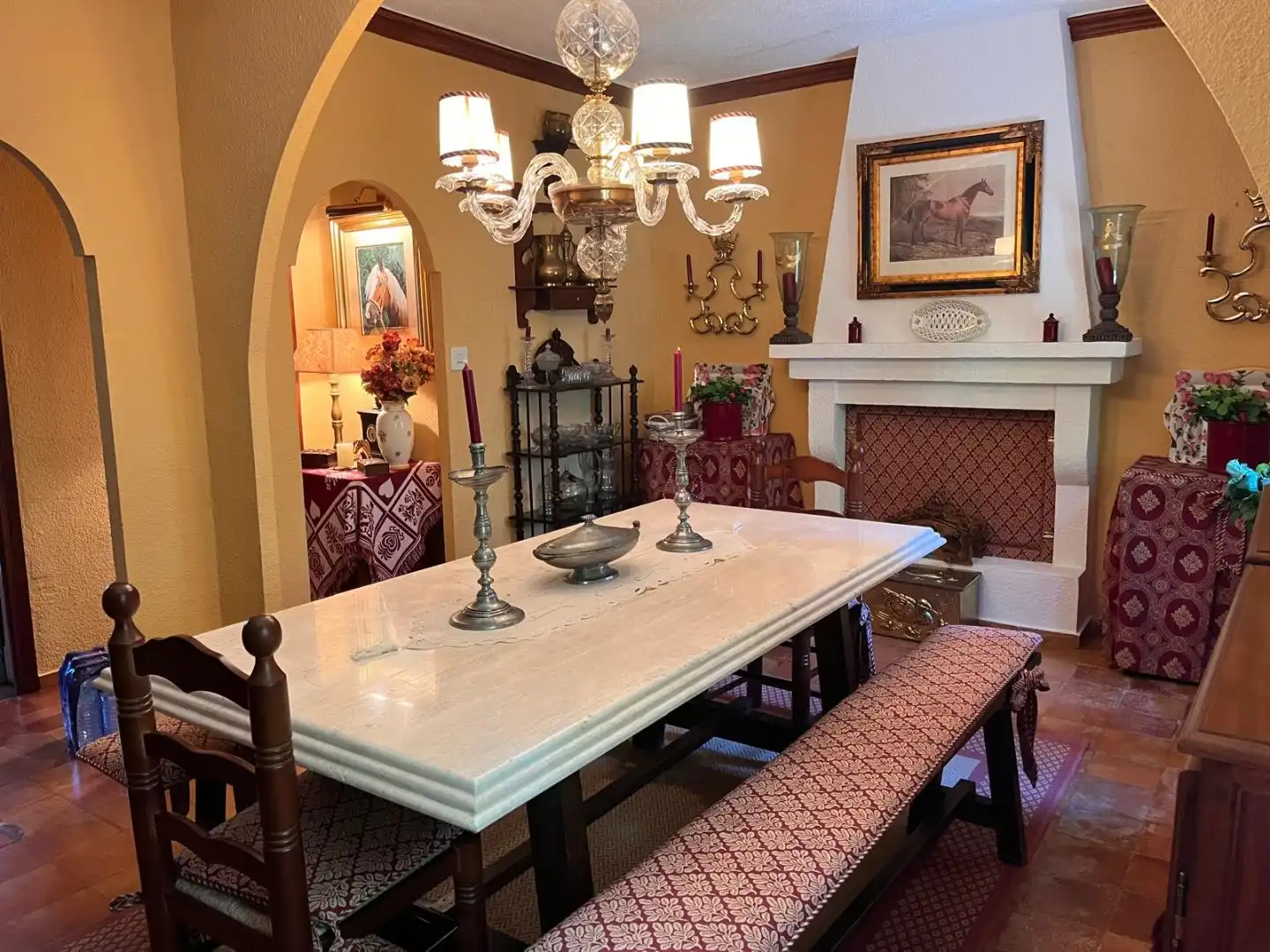 Piso en venta en Pedanías - Extrarradio Comedor de Piso en venta en Albacete con Jardín privado, Terraza y Piscina