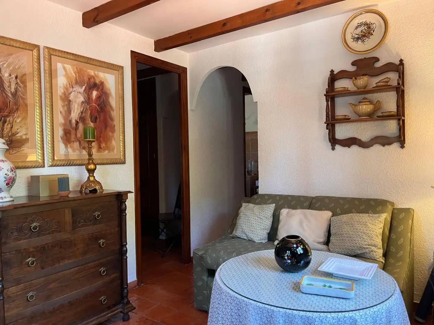 Piso en venta en Pedanías - Extrarradio Sala de estar de Piso en venta en Albacete con Jardín privado, Terraza y Piscina