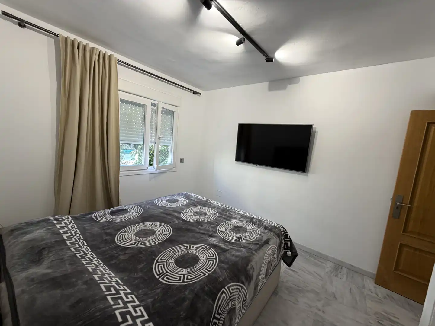 Bedroom of Flat for sale in Málaga Capital  with Air Conditioner and Balcony