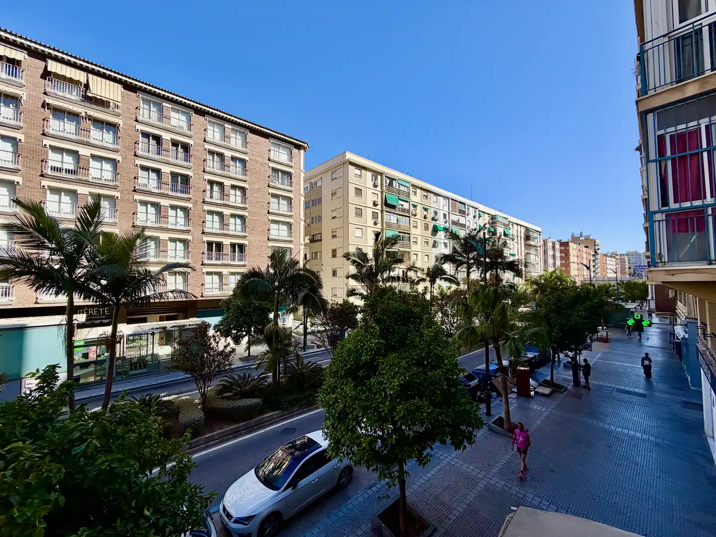 Exterior view of Flat for sale in Málaga Capital  with Air Conditioner and Balcony