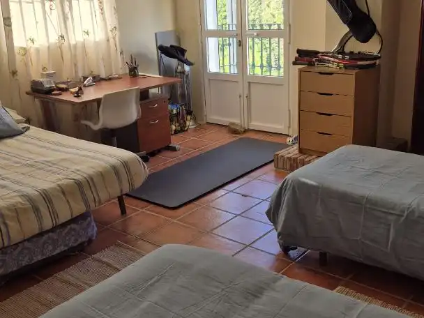 Country homes for rent in Diseminado Caicunes, 12, Casarabonela Bedroom of Country homes for rent in Casarabonela with Private garden, Terrace and Furnished