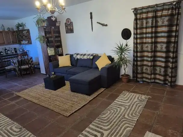 Country homes for rent in Diseminado Caicunes, 12, Casarabonela Living room of Country homes for rent in Casarabonela with Private garden, Terrace and Furnished