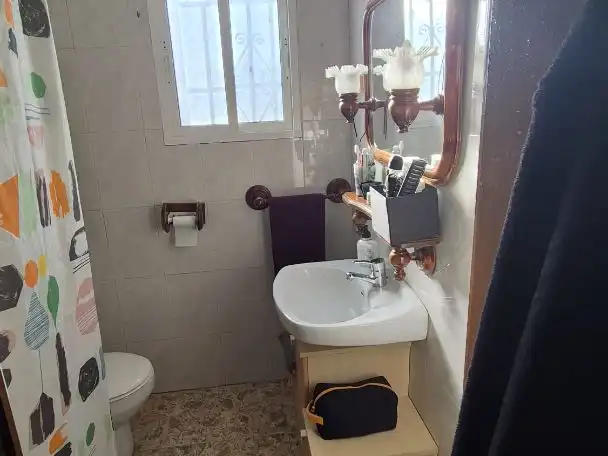 Country homes for rent in Diseminado Caicunes, 12, Casarabonela Bathroom of Country homes for rent in Casarabonela with Private garden, Terrace and Furnished