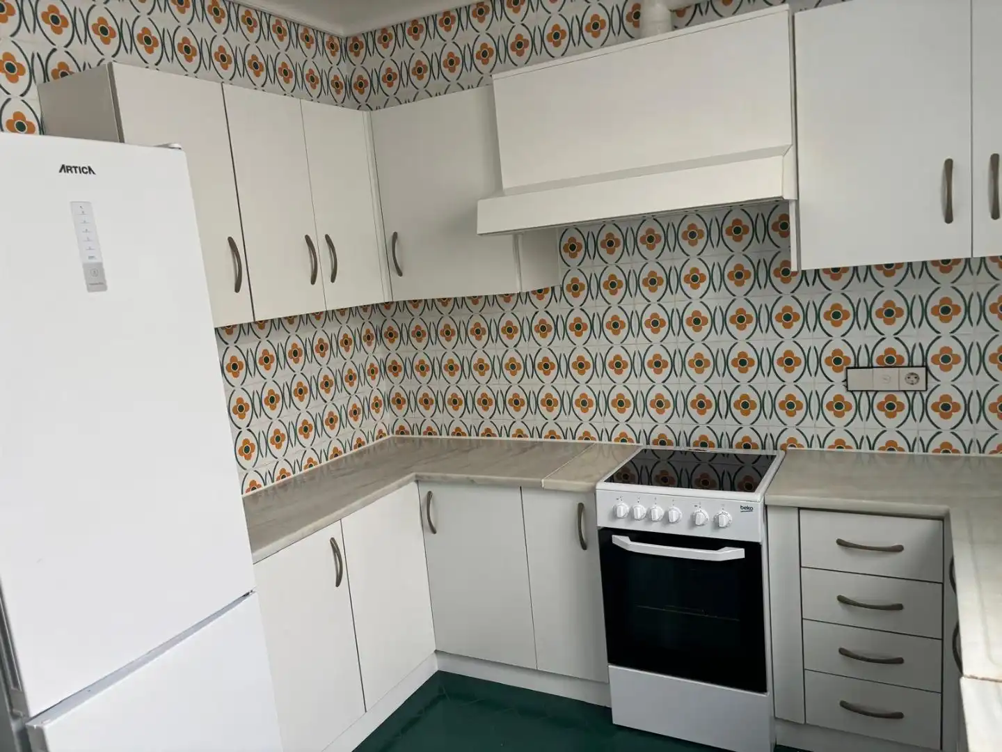 Piso de alquiler en Carrer de Sant Fèlix, 41, Plaza Illes Columbretes Cocina de Piso de alquiler en Castellón de la Plana / Castelló de la Plana con Parquet y Amueblado